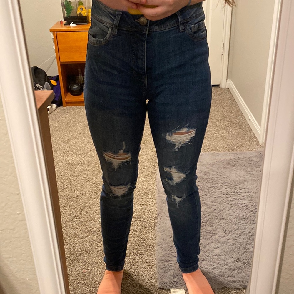 Womens high waisted jeans